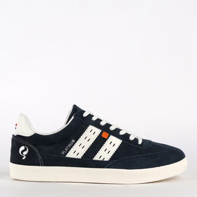 Q1905 Sneaker platinum donker/wit