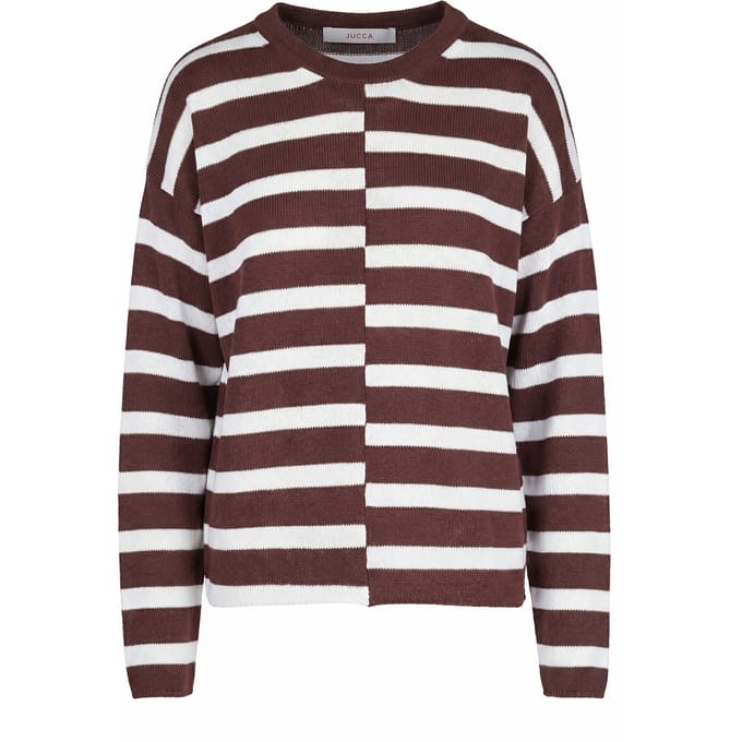 Jucca - Shirt - 470859 - Moka/Bianco