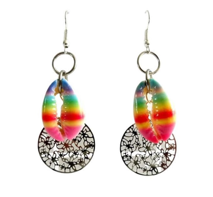 2 Love it Kauri Regenboog - Oorbellen
