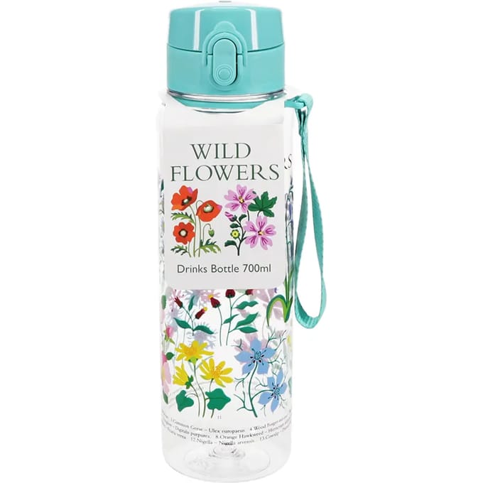 Fles met drukknopdeksel Rex London Wild Flowers