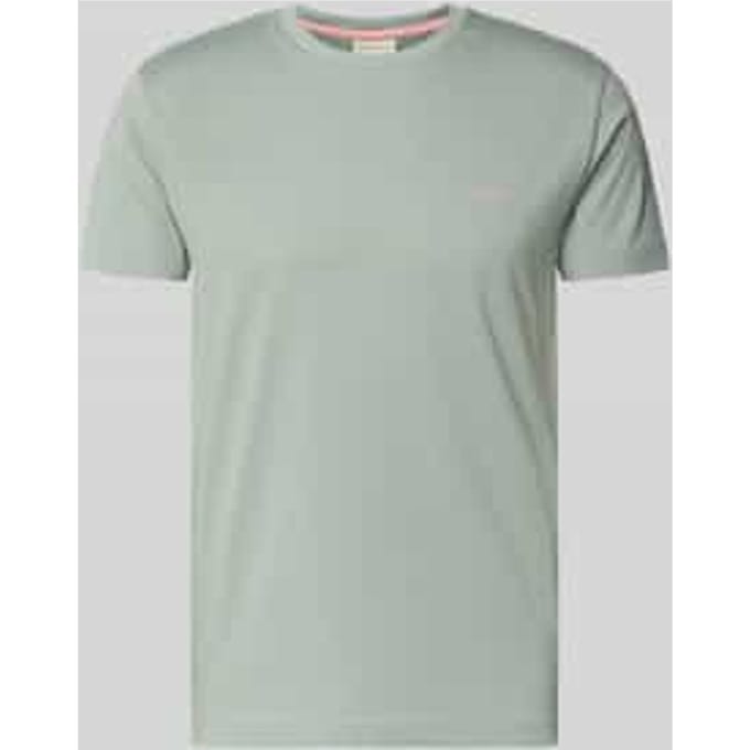 T-shirt met labeldetail
