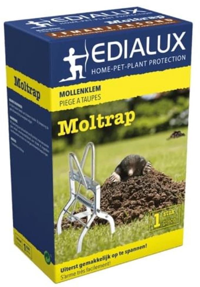 Edialux Mol Trap Mollenklem - Krachtige Mollenklem