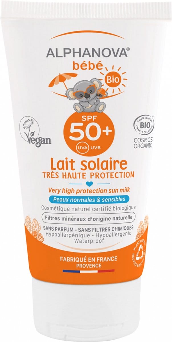 Alphanova Zonnebrand Baby Spf 50 Unisex 50 Ml