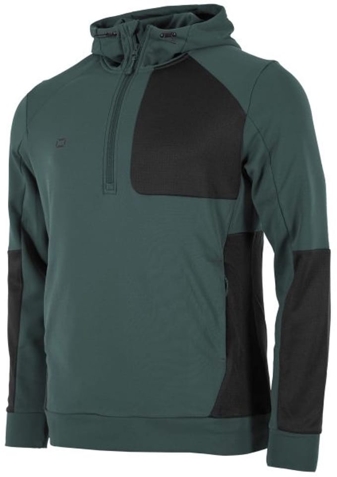 Stanno Plaza Brush Hooded Half Zip Top - Maat XXL