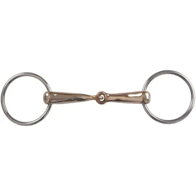 2-rings paardenbit voor koperen vaten T de T