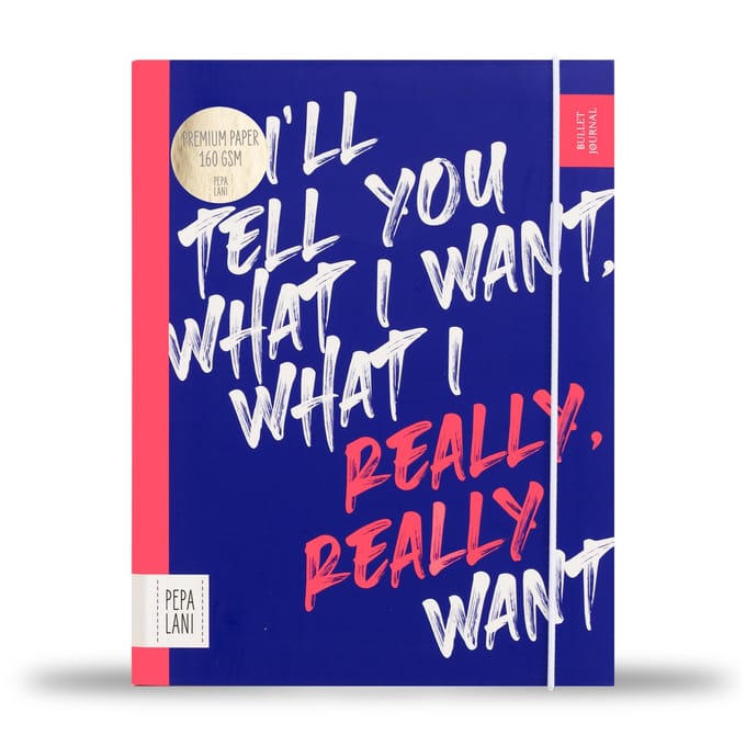 Pepa lani bullet journal PRO - I'll tell you what I want
