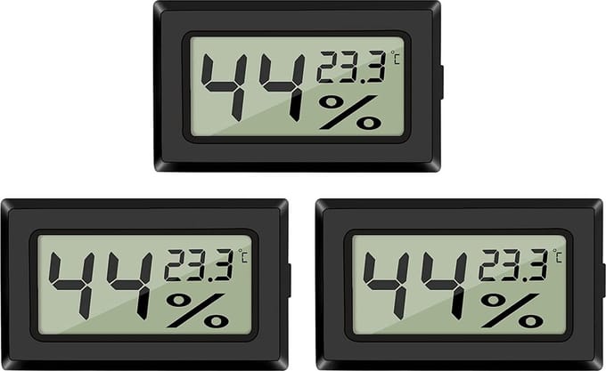 Digitale Mini Hygrometer Thermometer LCD voor Binnen en Auto