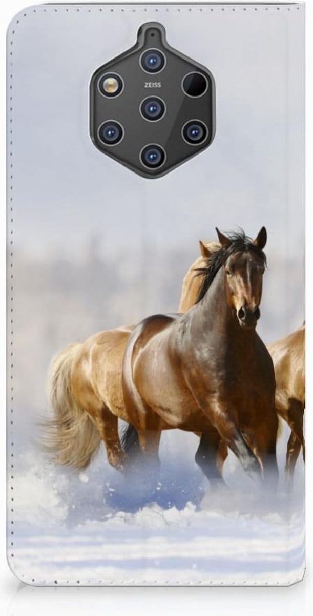 Nokia 9 PureView Hoesje maken Paarden