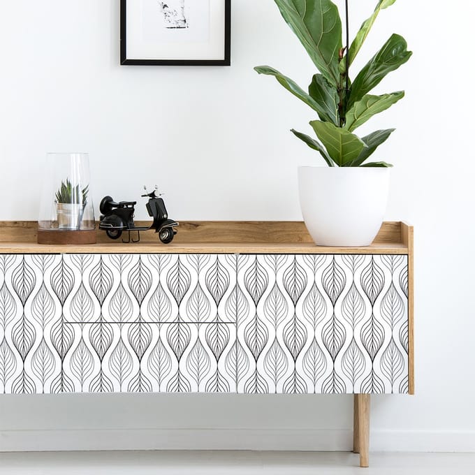 Scandinavische meubelsticker Gustavsd 60 x 90 cm