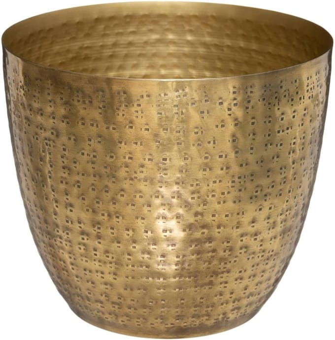 Atmosphera Oasis - Bloempot - Goud - Ø18 cm