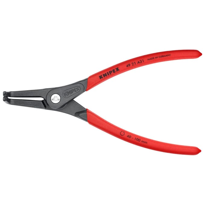 Borgveertang A 31 voor assen D.40-100mm 90gr. schroefdraad L.210mm KNIPEX