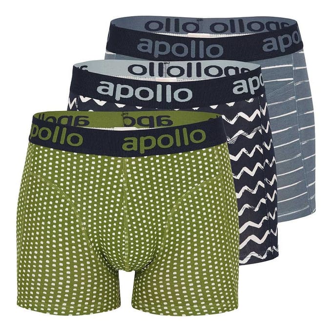 Boxershort heren daily 3-pak - M