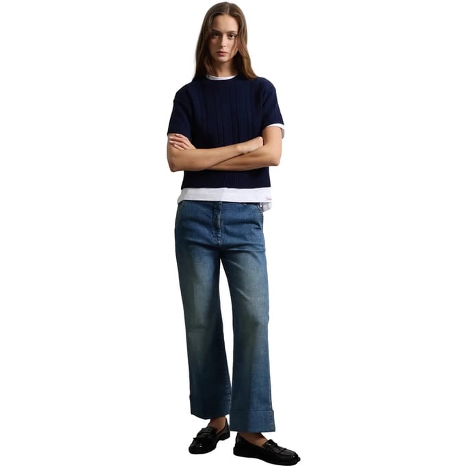 Dames Wide Leg Jeans Stefanel