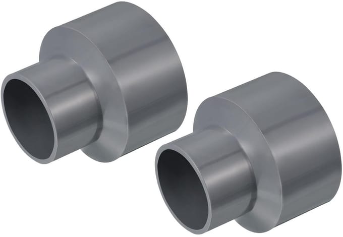 Dailygoods - PVC Reducer Koppeling, 63mm x 40mm Pijpfitting Adapter