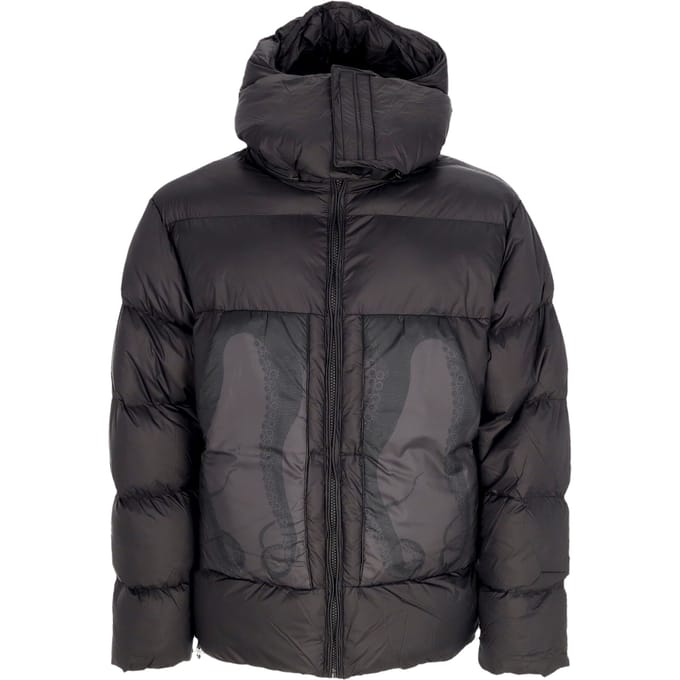 Mannen Arctic Pocket Puff Jacket Zwart