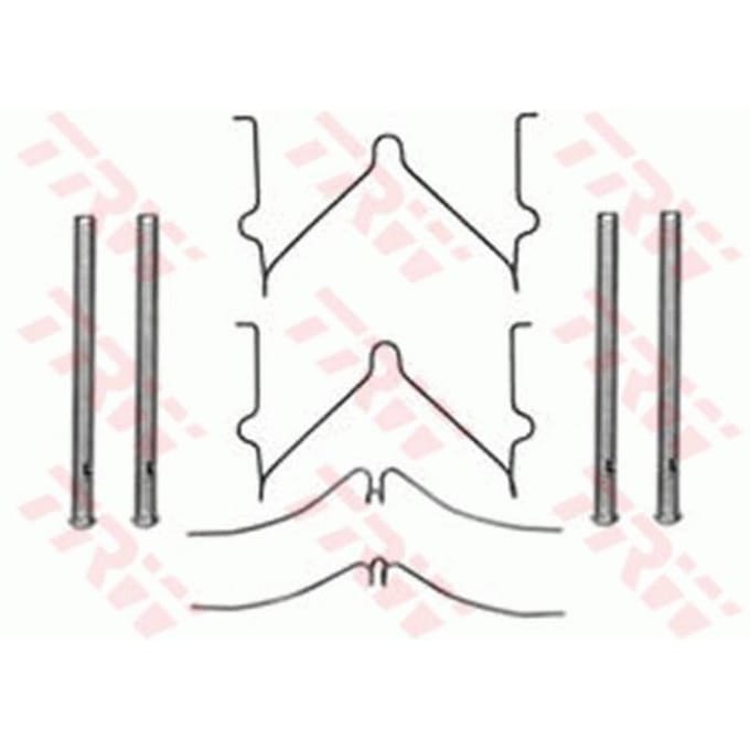 Toebehorenset, schijfremblok TRW PFK288