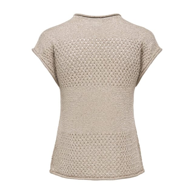 Jacqueline de Yong mia s/s o-neck sequin pullover k 15373835 pizza