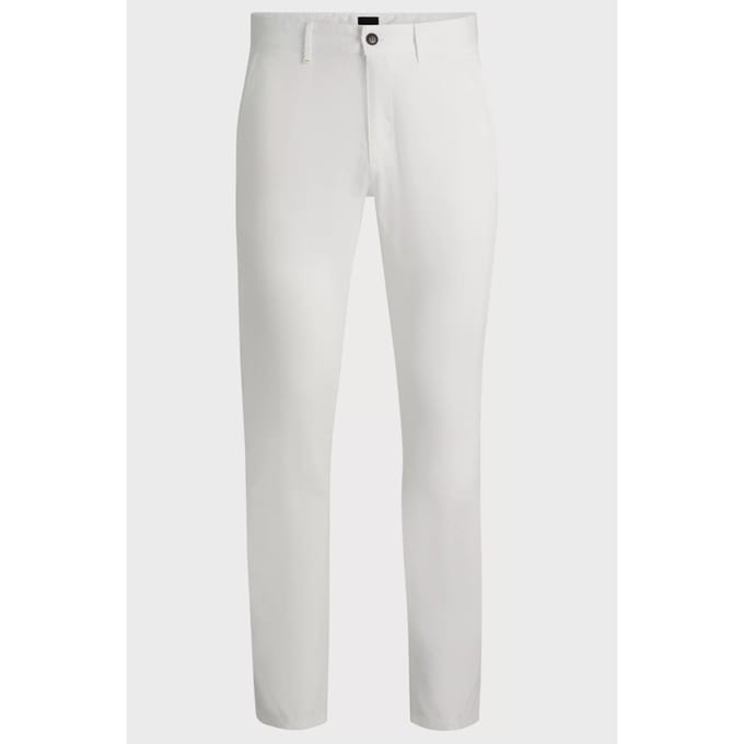 slim fit chino van katoenmix