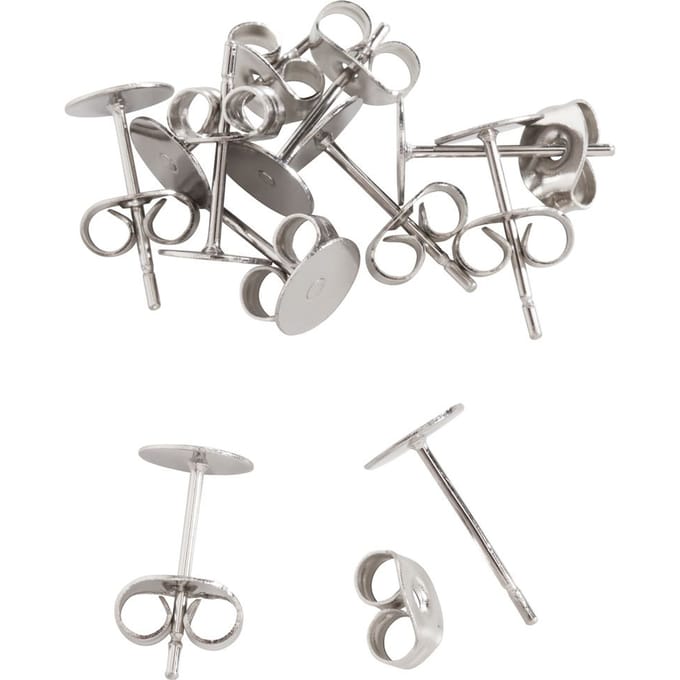 Oorstekers Roestvrij staal, 6 mm plaat