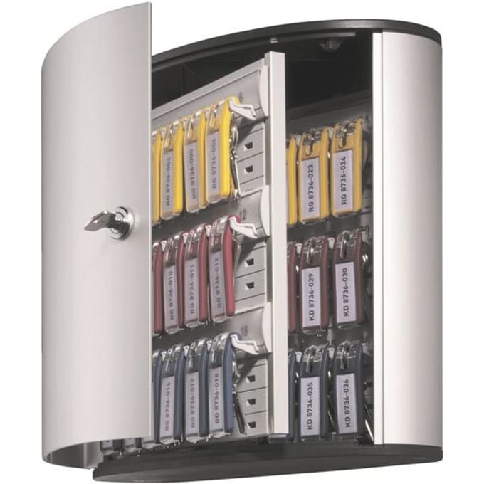 Durable Sleutelkast KEY BOX 36 - 1952 1952-23 Aantal haken 36 Zilver (metallic)