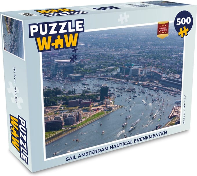 Puzzel SAIL Amsterdam nautical evenementen - Legpuzzel - Puzzel 500 stukjes