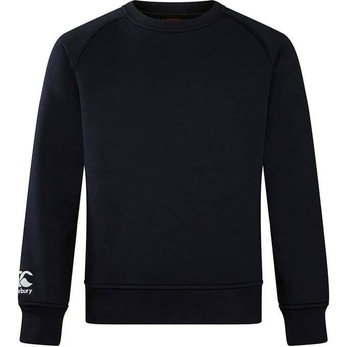 Canterbury Heren Club Crew Neck Sweatshirt (Zwart)