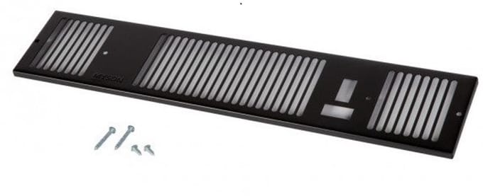 Grille voor Kickspace 500E of 500Duo zwart
