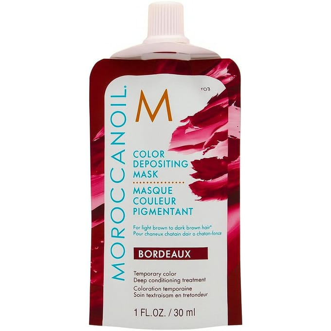 Moroccanoil Color Depositing Mask Bordeaux - Haarolie - 30ml