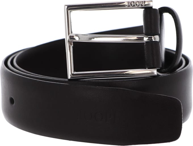 JOOP! Leren Riem Standard Coll. Belt 3,5 CM W80 D`Brown Donkerbruin