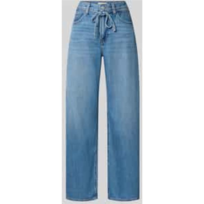 Oversized wijdte broek van mix van katoen en lyocell model '300®'