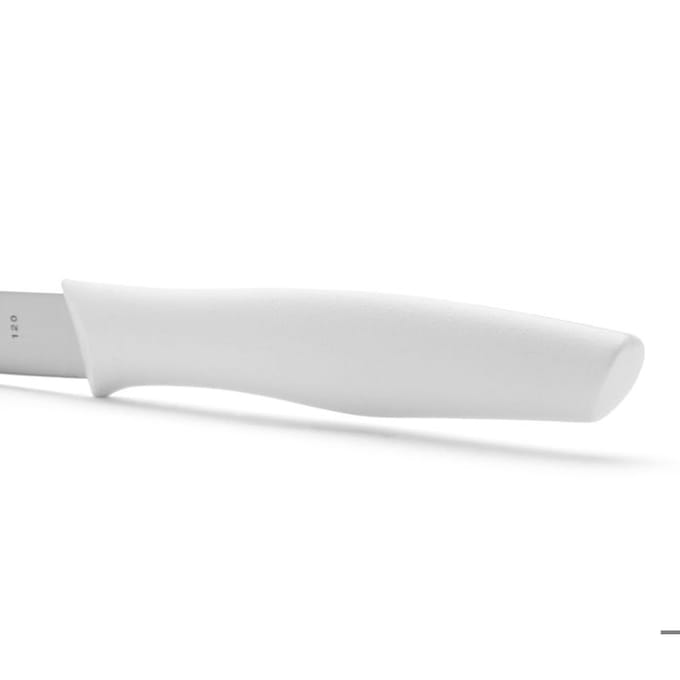 Couteau Mondador Arcos Nova 188624 acier inoxydable Nitrum et mango Polypropylène, lame blanche de 10 cm en boîte présentoir.