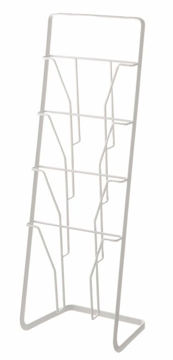 Yamazaki Tijdschriftenrek 4 vakken - Tower - Wit