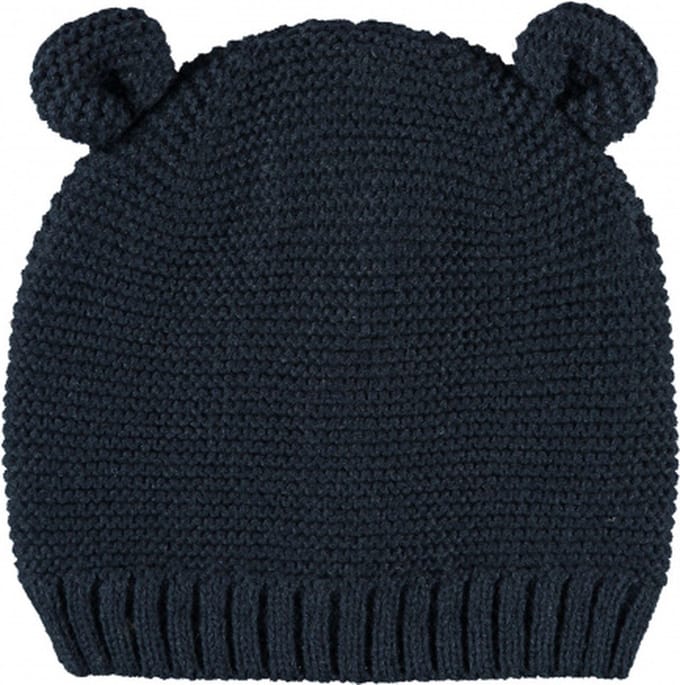 Sarlini Muts Knit Oortjes Navy