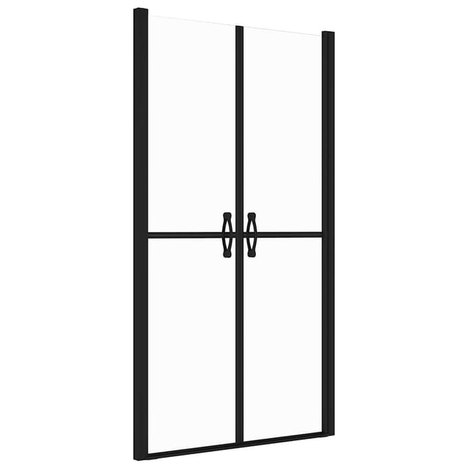 vidaXL - Douchedeur - (88-91)x190 - cm - ESG - transparant