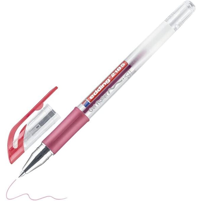 Gelrollers Edding 2185-02 rood