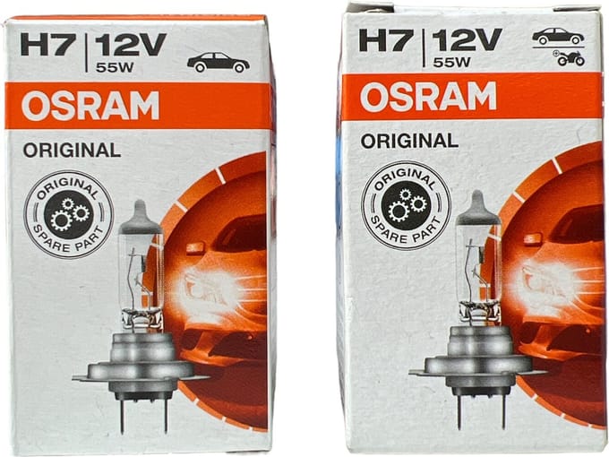Osram Original Line - H7 Autolamp - 2 stuks - 12V 55W