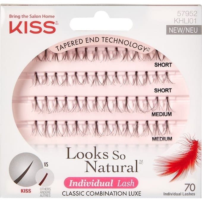 KISS Looks So Natural Einzelwimpern Kunstwimpers Dames