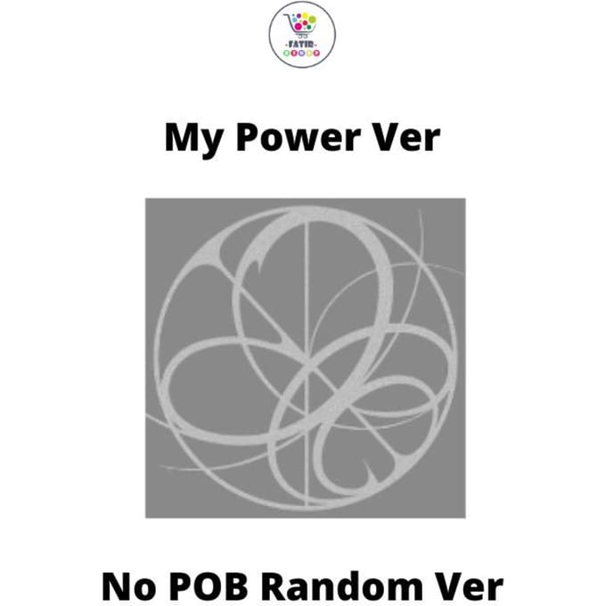 Selecteer POB My Power Ver AESPA Het eerste album Armageddon No POB Random Ver gray