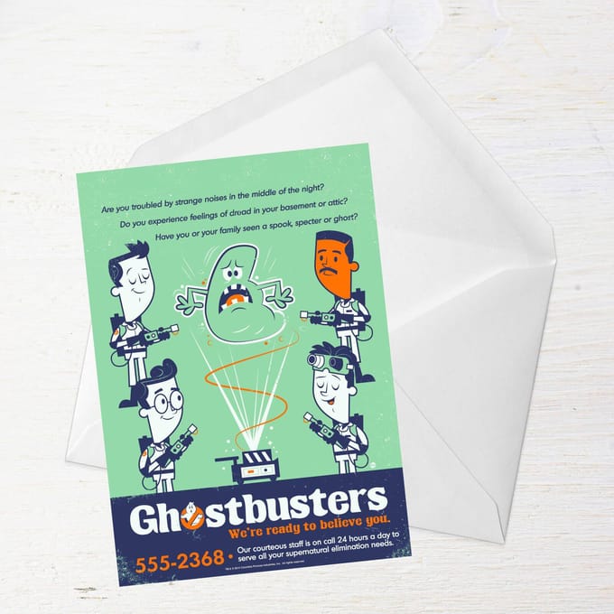 Ghostbusters We Believe You Greetings Card - Standard Card
