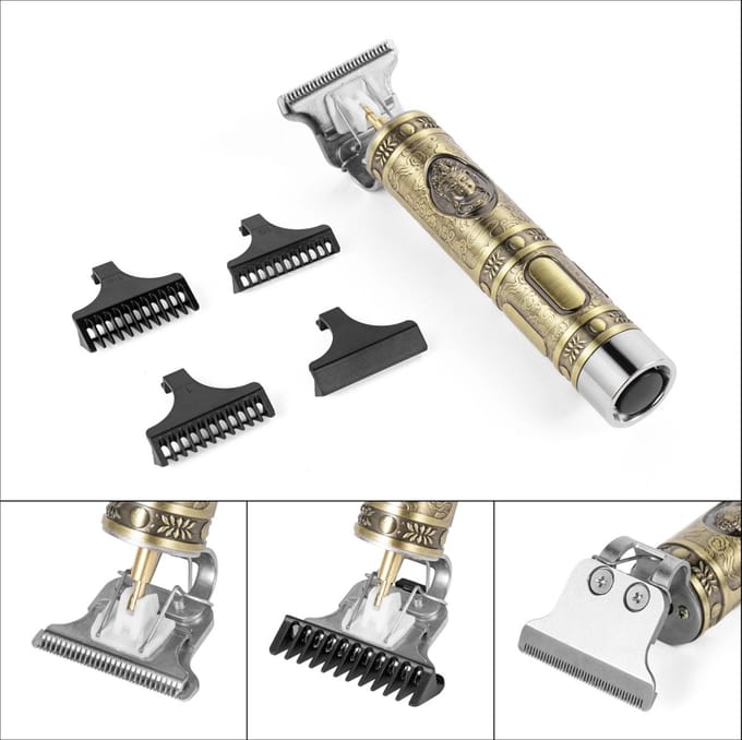 Daroyx® HT5000 Pro - professionele tondeuse mannen - baardtrimmer - Buddha haar trimmer