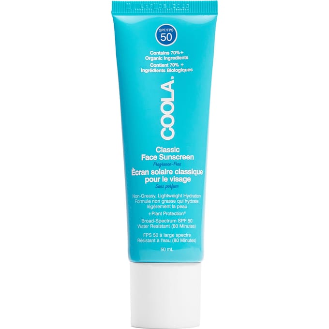 Coola Classic Face Sunscreen Fragrance Free SPF50 50 ml