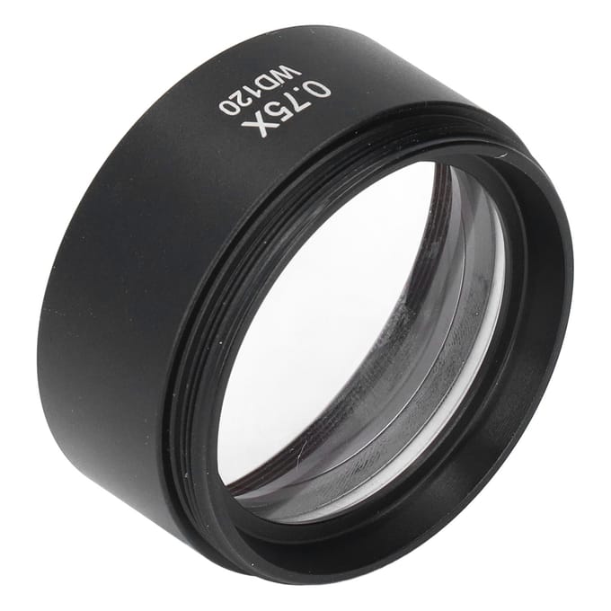 Lentille de microscope 0,75 x 120 mm, oculaire Barlow M48, accessoire d'interface de remplacement