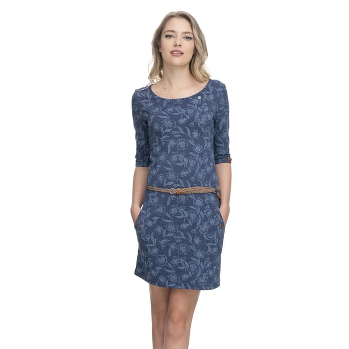 Bloemmotief jurk dames Ragwear Tanya
