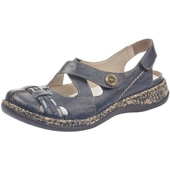 Rieker dames instappers blauw