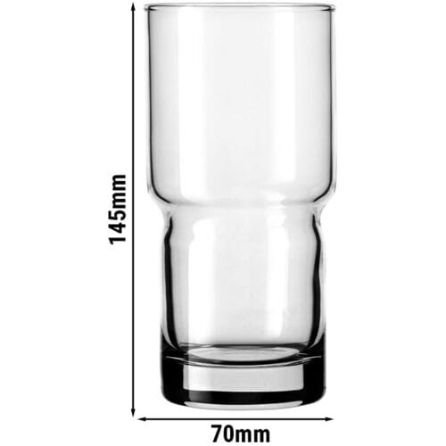 Libbey Newton Drinkglazen - Stapelbare Waterglazen - Transparant Glas - 355 ml - 12 Stuks
