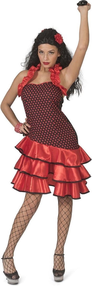 Spaanse jurk Cassandra dames