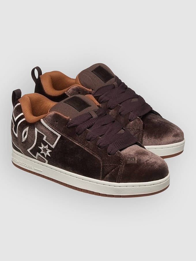 DC Court Graffik Skate Schoenen bruin