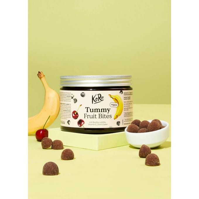 Tummy fruit bites kopen met levende culturen, vitamine E, zink & selenium