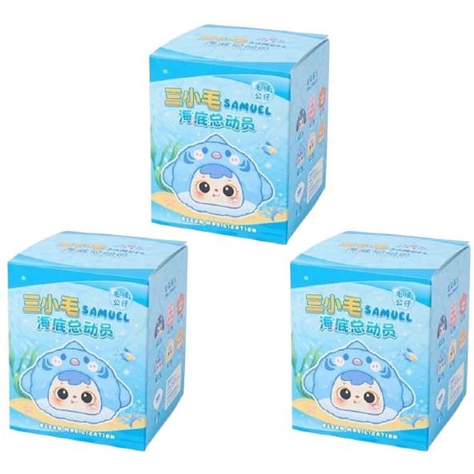 Drie Kleine Haar Samuel: Finding Nemo Populaire Pluche Speelgoed Verrassing Blind Box Schattige Hanger Pop Pop Verjaardagscadeau