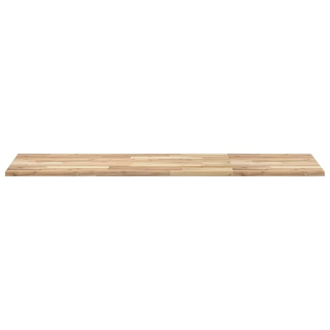vidaXL - Wastafelblad - 160x50x2 - cm - onbehandeld - massief - acaciahout